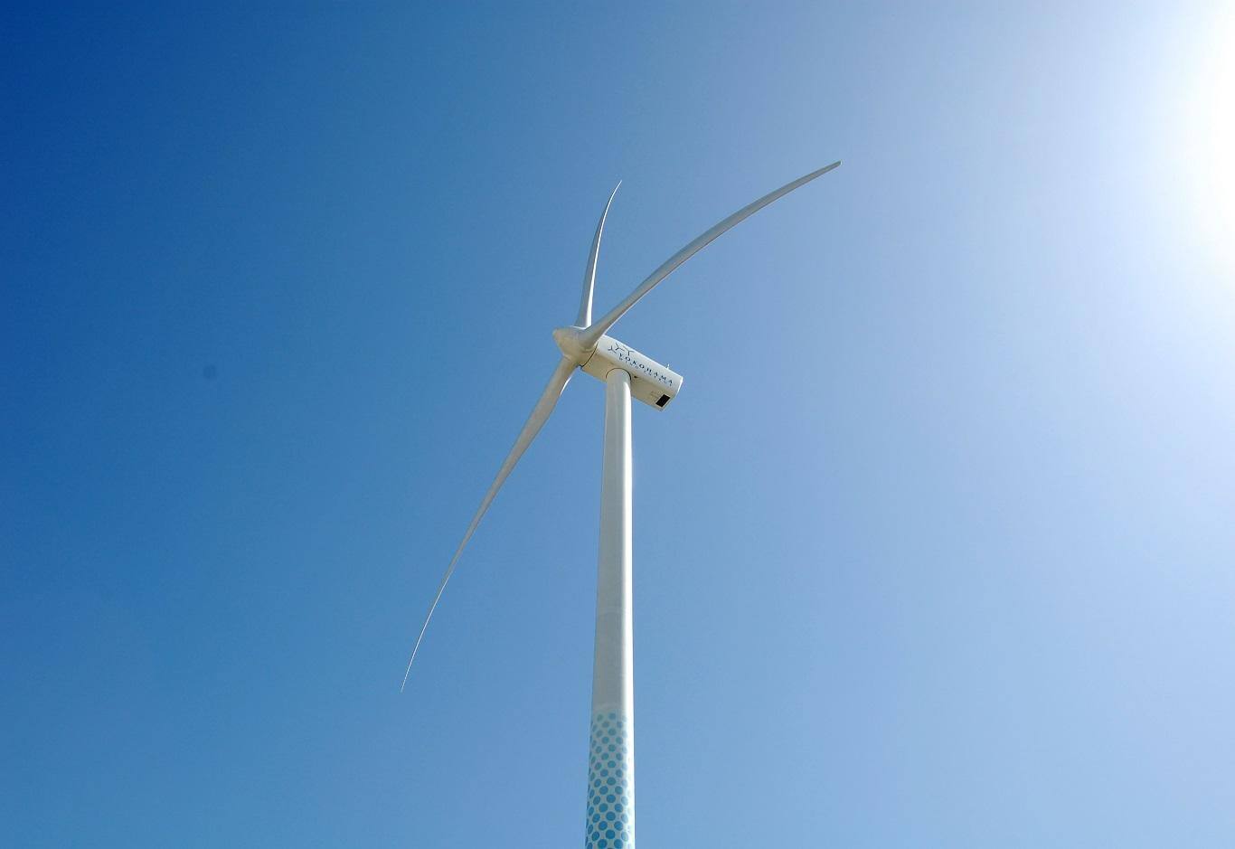 横浜市風⼒発電所(ハマウィング)